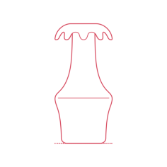 Objects Decorative Vases Ikea Karismatisk Vase Outline Svg File, Free Vectors File